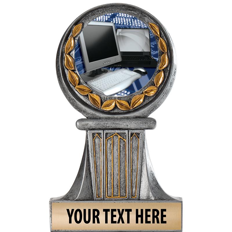 5.5" GRECIAN WREATH RESIN