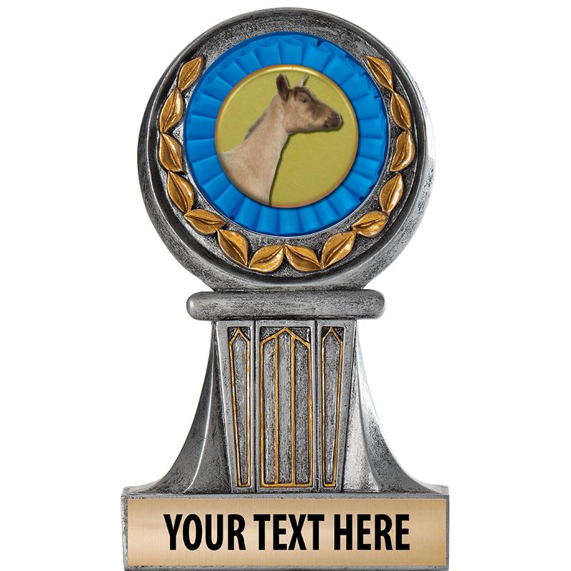 5.5" GRECIAN WREATH RESIN