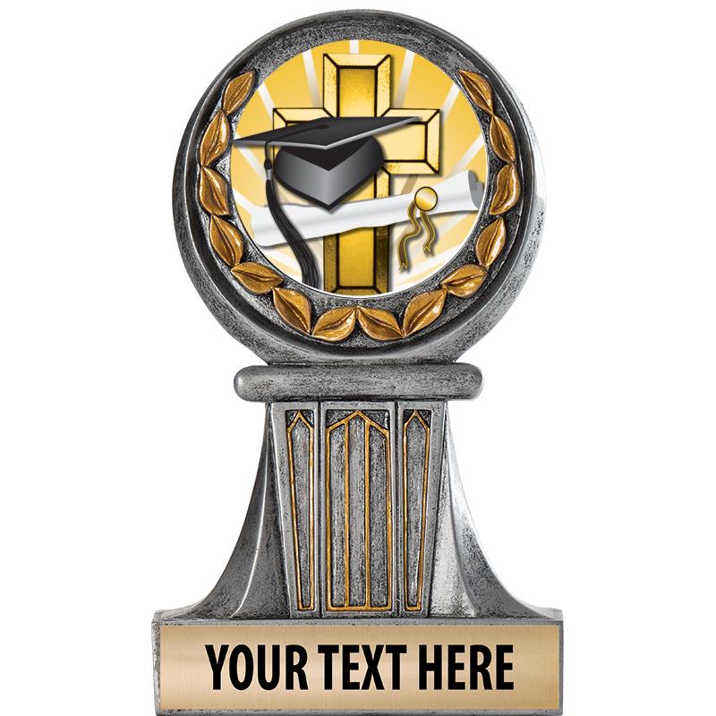 5.5" GRECIAN WREATH RESIN