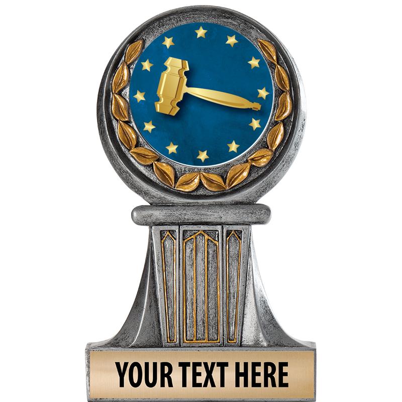 5.5" GRECIAN WREATH RESIN