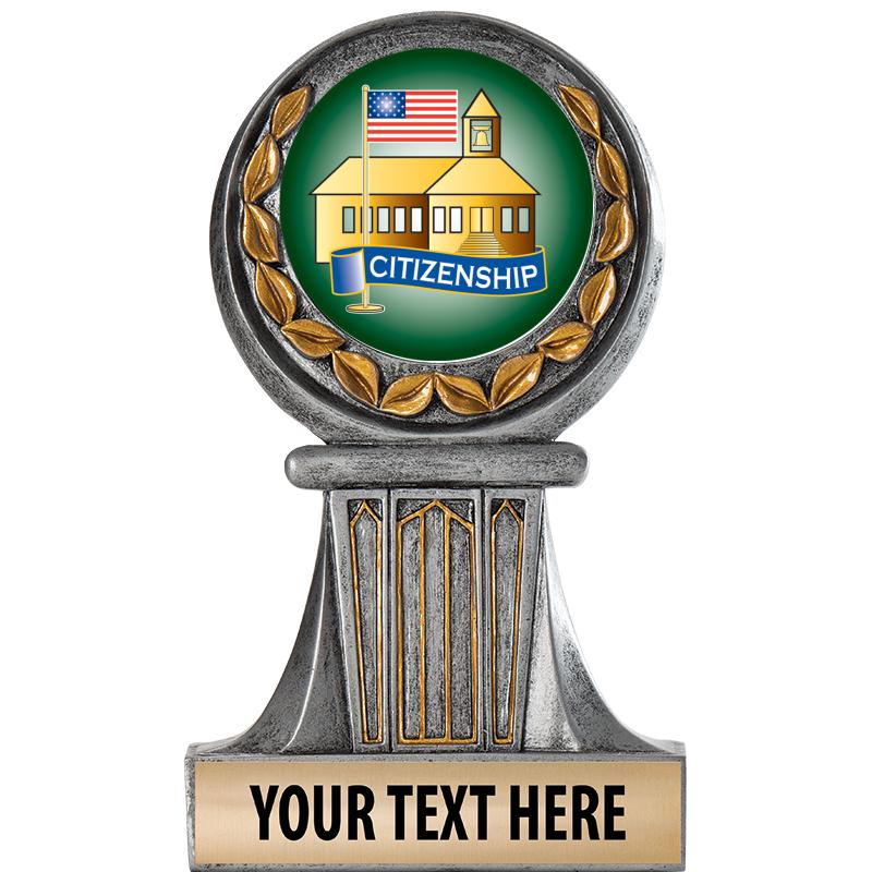 5.5" GRECIAN WREATH RESIN