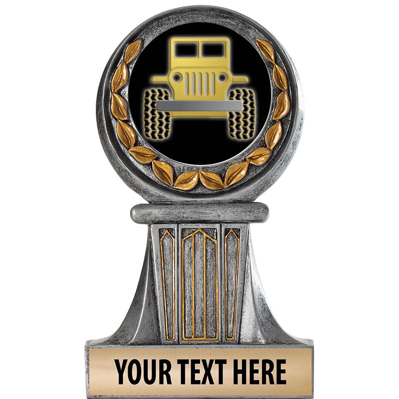 5.5" GRECIAN WREATH RESIN