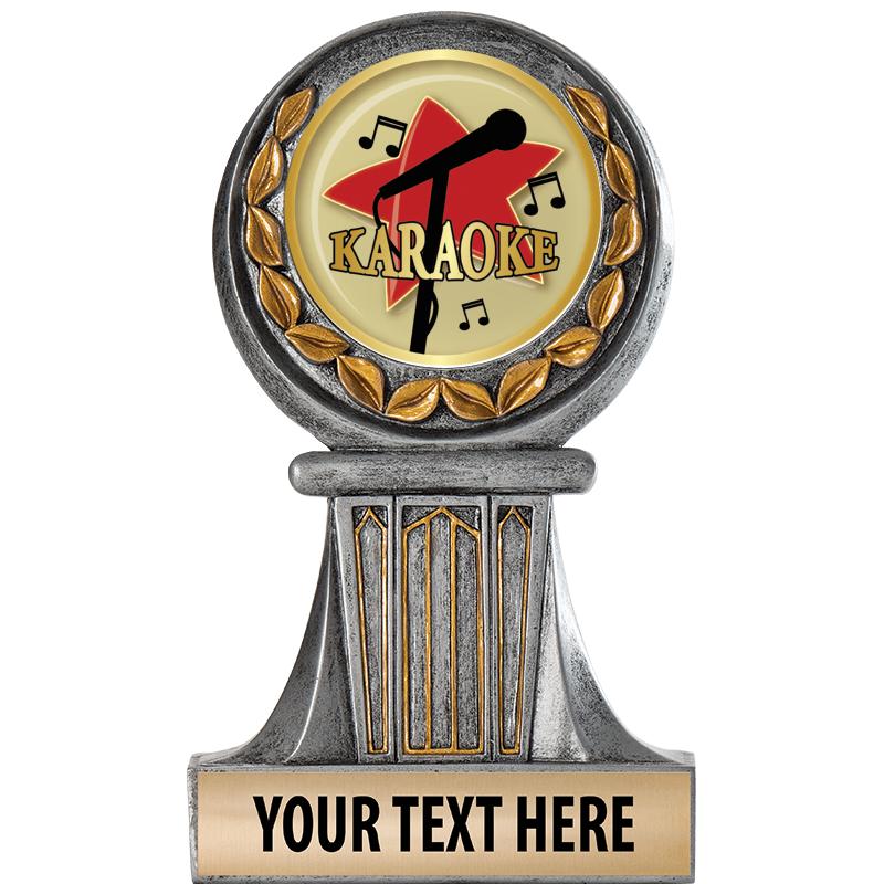 5.5" GRECIAN WREATH RESIN