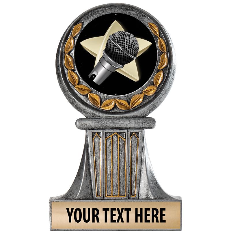 5.5" GRECIAN WREATH RESIN