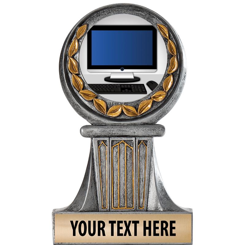 5.5" GRECIAN WREATH RESIN