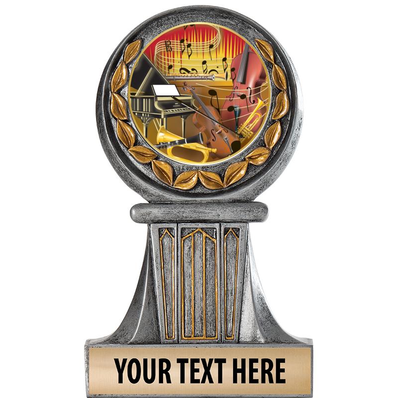 5.5" GRECIAN WREATH RESIN