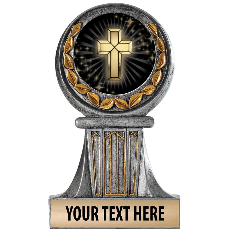 5.5" GRECIAN WREATH RESIN