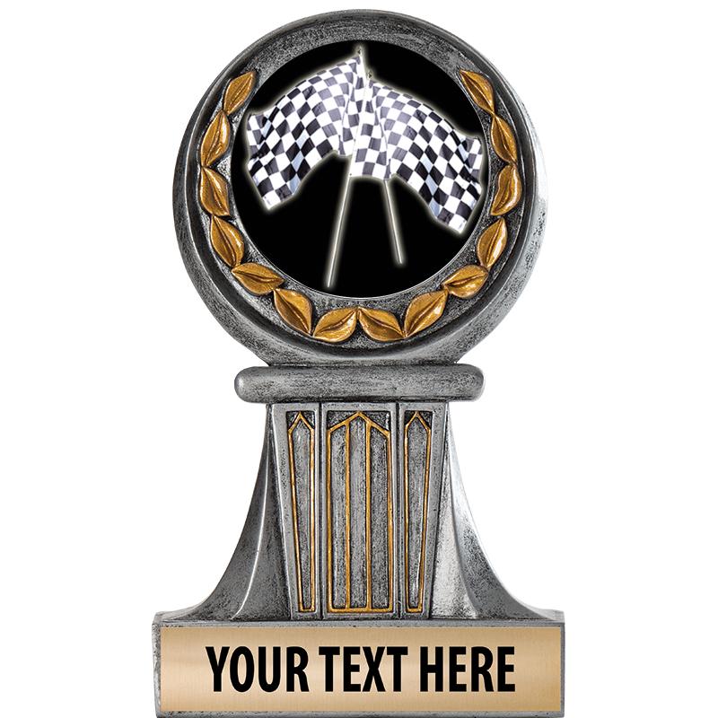 5.5" GRECIAN WREATH RESIN