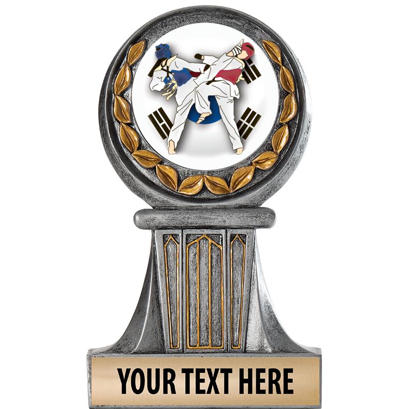 5.5" GRECIAN WREATH RESIN