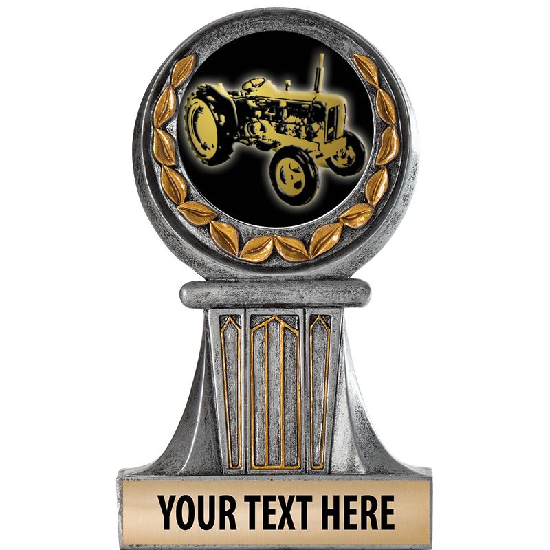 5.5" GRECIAN WREATH RESIN