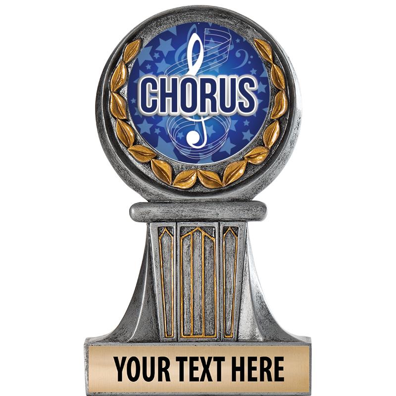 5.5" GRECIAN WREATH RESIN