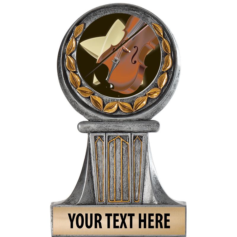 5.5" GRECIAN WREATH RESIN