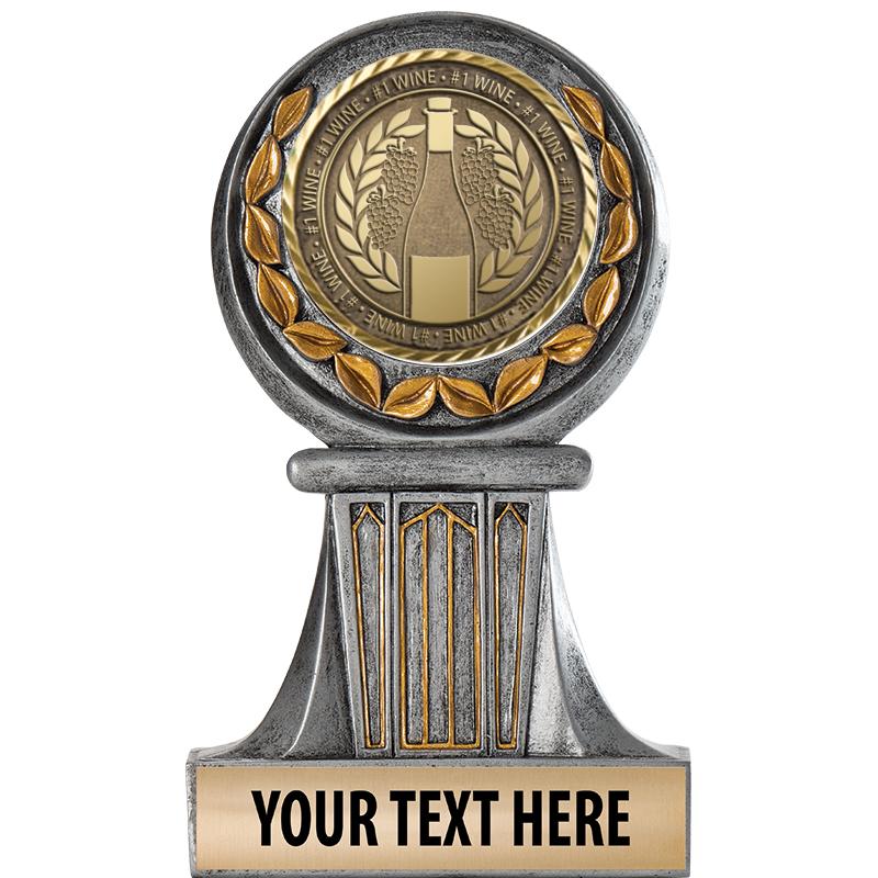 5.5" GRECIAN WREATH RESIN