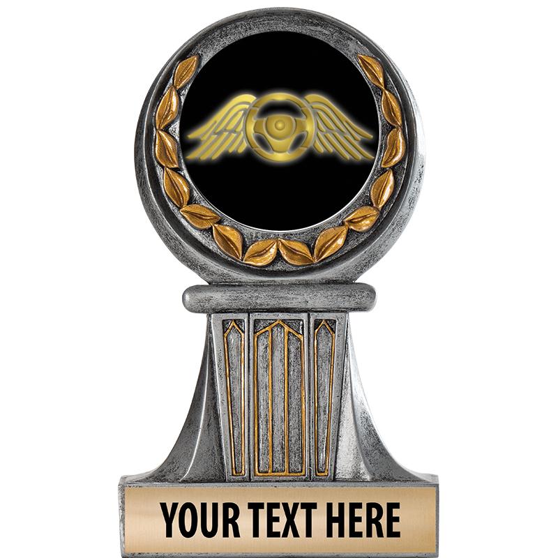 5.5" GRECIAN WREATH RESIN