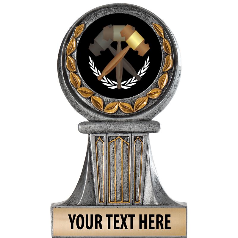 5.5" GRECIAN WREATH RESIN