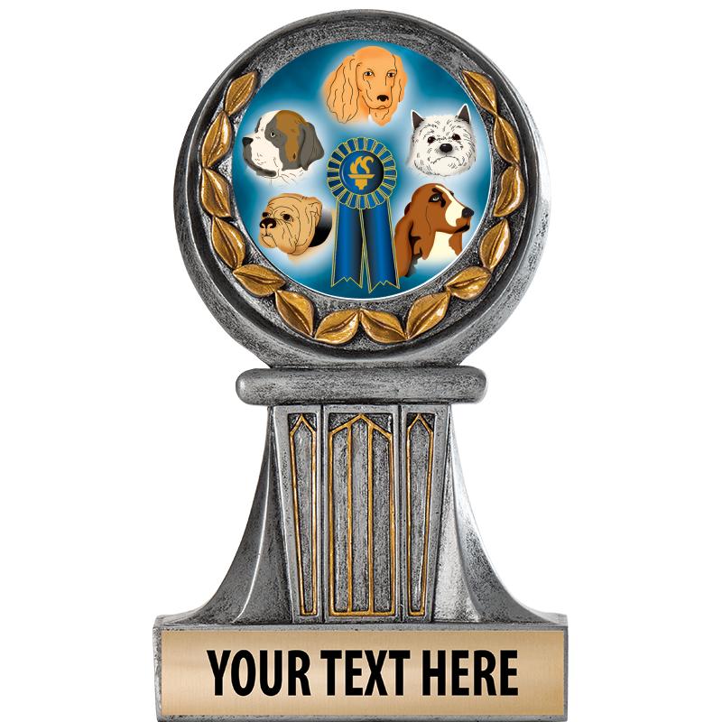 5.5" GRECIAN WREATH RESIN