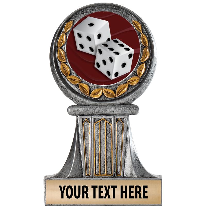 5.5" GRECIAN WREATH RESIN