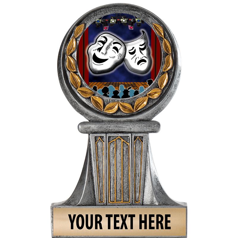 5.5" GRECIAN WREATH RESIN