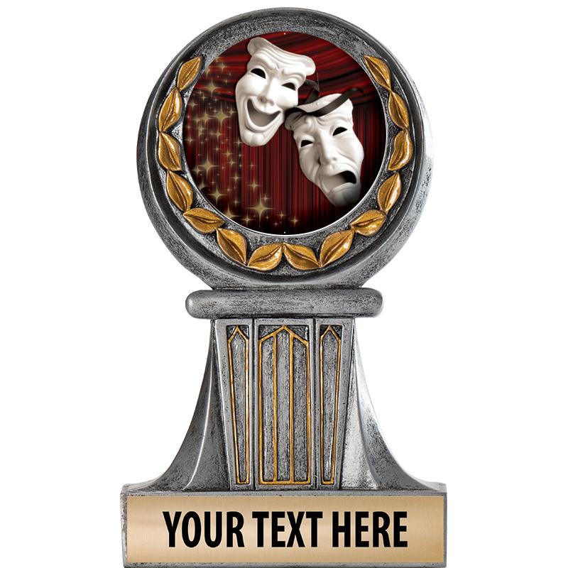 5.5" GRECIAN WREATH RESIN