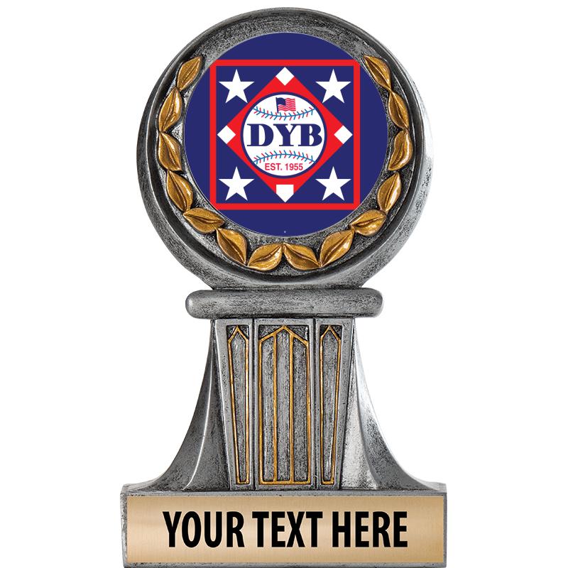 5.5" GRECIAN WREATH RESIN