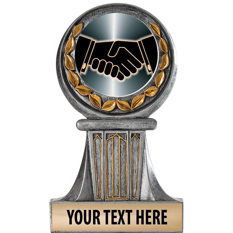 5.5" GRECIAN WREATH RESIN