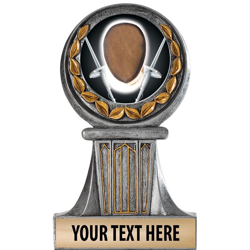 5.5" GRECIAN WREATH RESIN