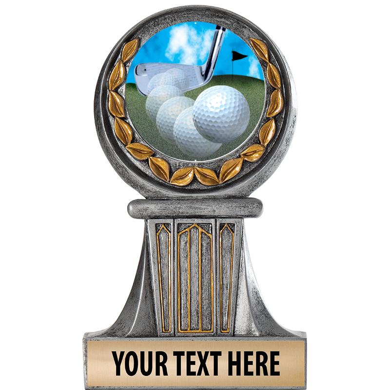 5.5" GRECIAN WREATH RESIN