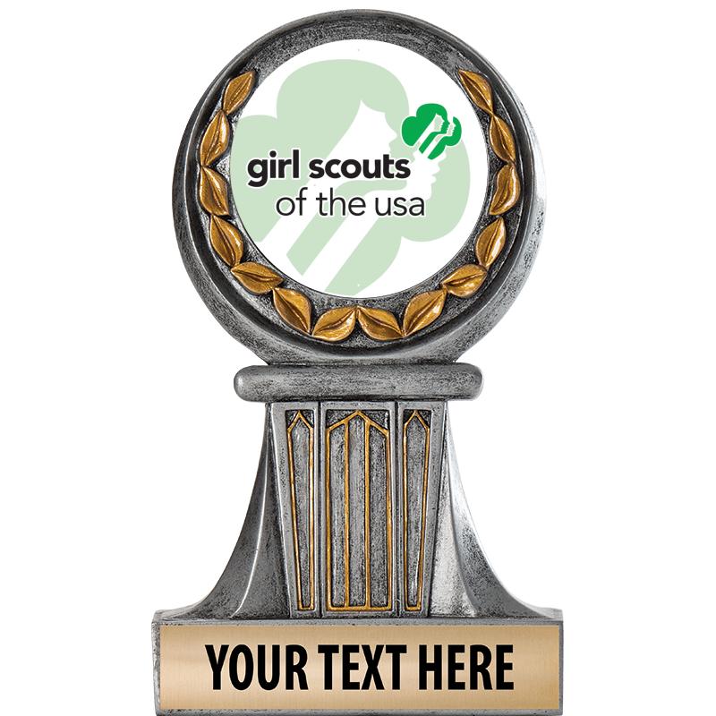 5.5" GRECIAN WREATH RESIN