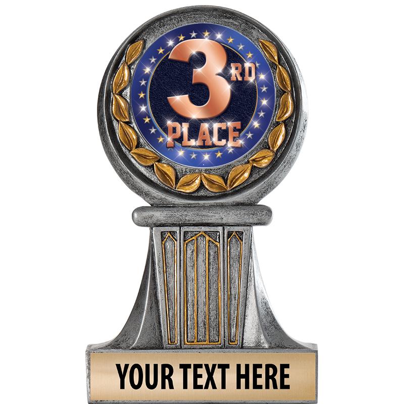 5.5" GRECIAN WREATH RESIN