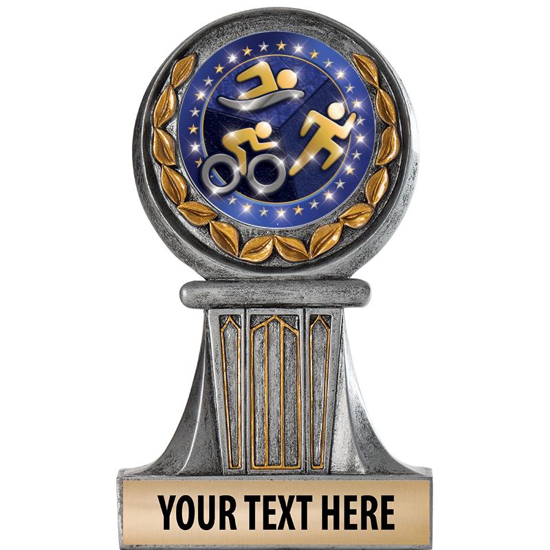 5.5" GRECIAN WREATH RESIN