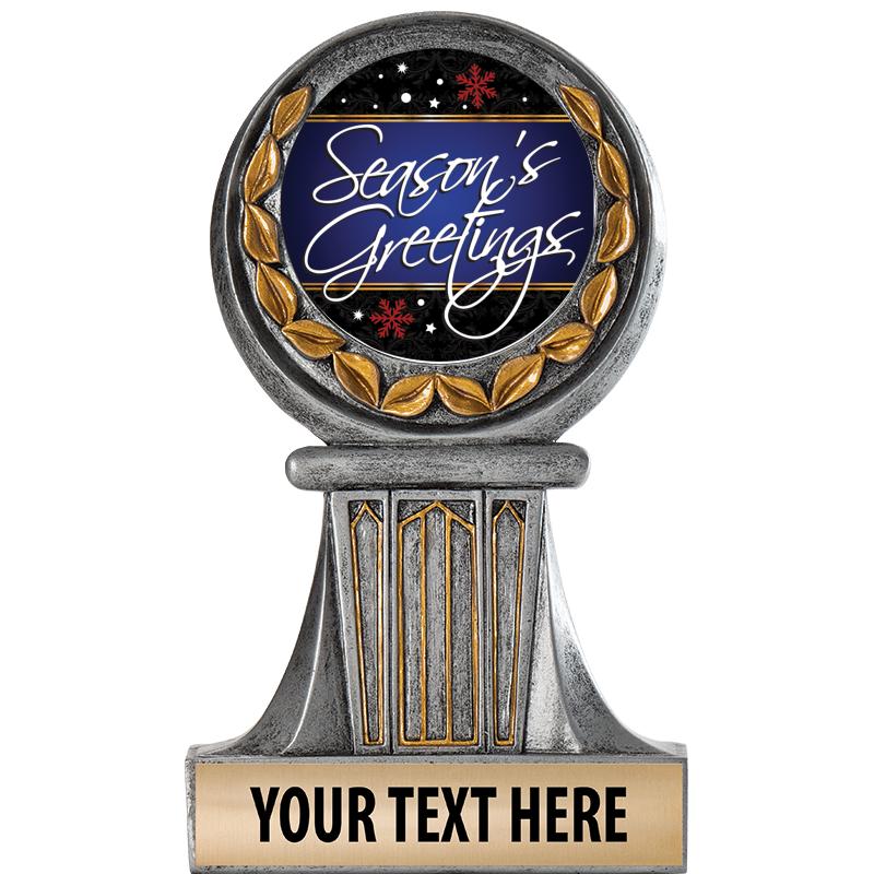 5.5" GRECIAN WREATH RESIN