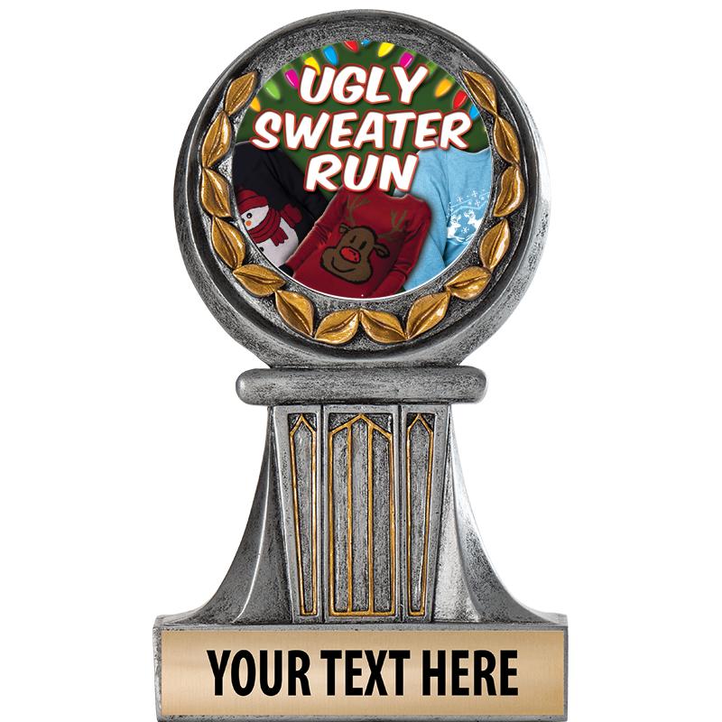 5.5" GRECIAN WREATH RESIN