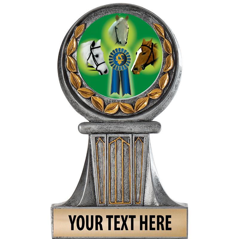 5.5" GRECIAN WREATH RESIN