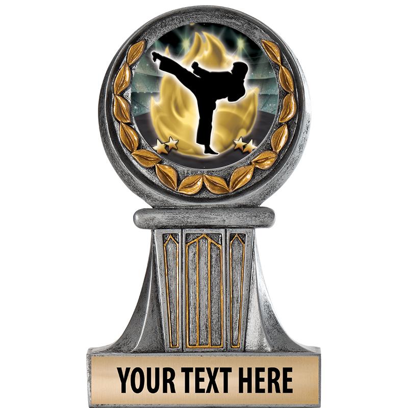 5.5" GRECIAN WREATH RESIN