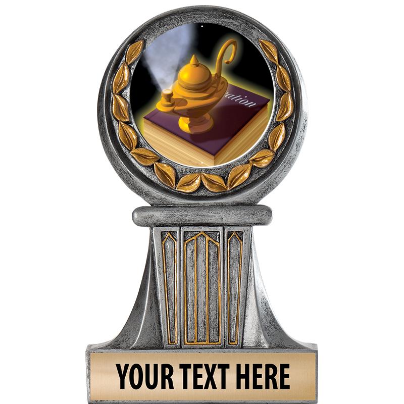 5.5" GRECIAN WREATH RESIN