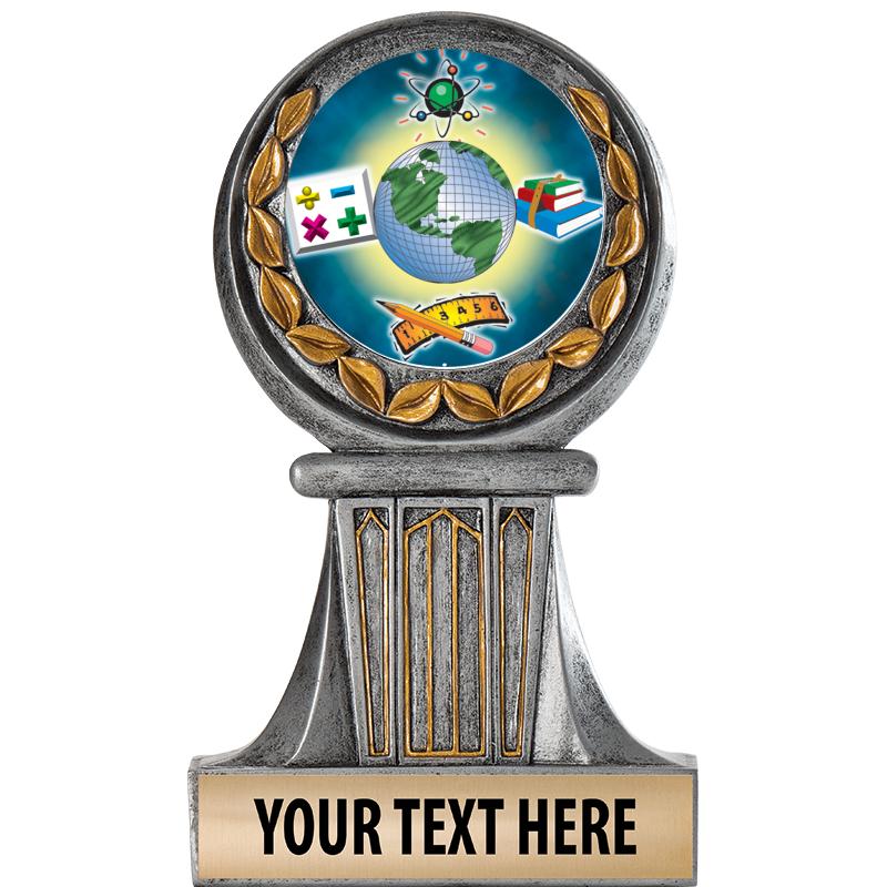 5.5" GRECIAN WREATH RESIN