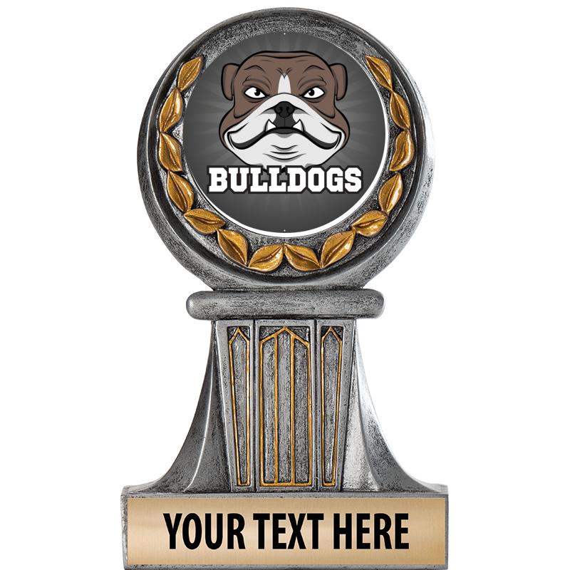 5.5" GRECIAN WREATH RESIN