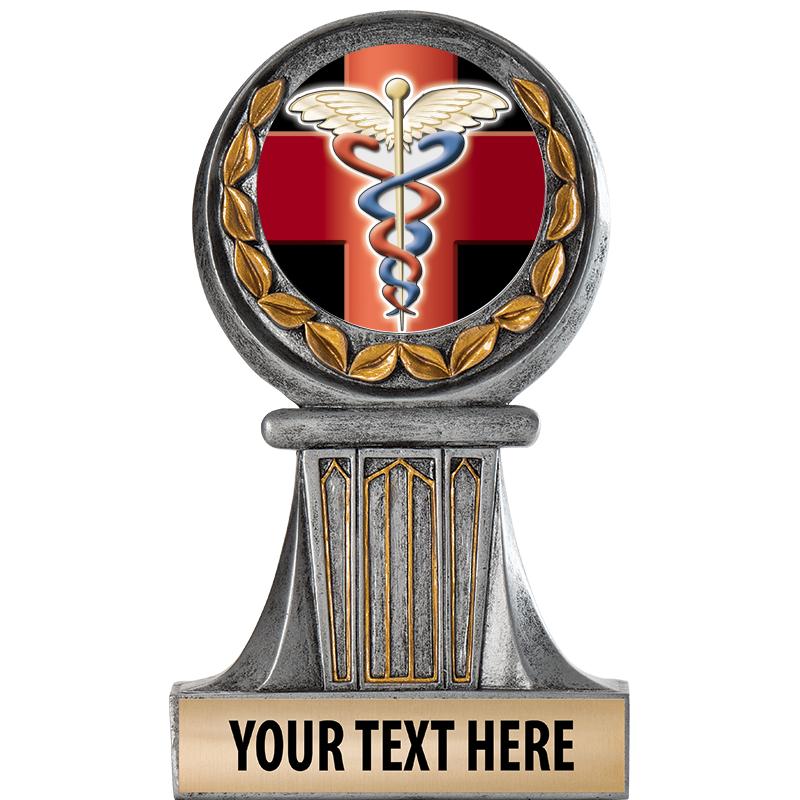 5.5" GRECIAN WREATH RESIN