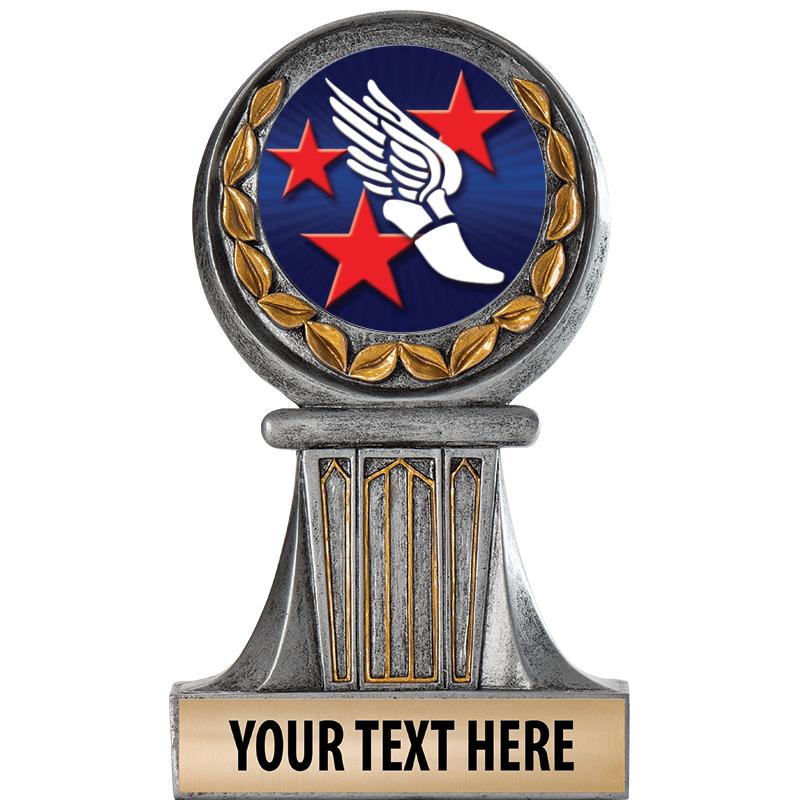 5.5" GRECIAN WREATH RESIN