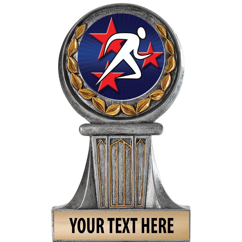 5.5" GRECIAN WREATH RESIN