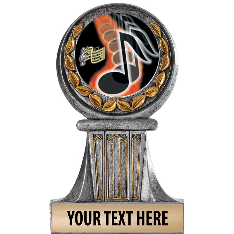 5.5" GRECIAN WREATH RESIN