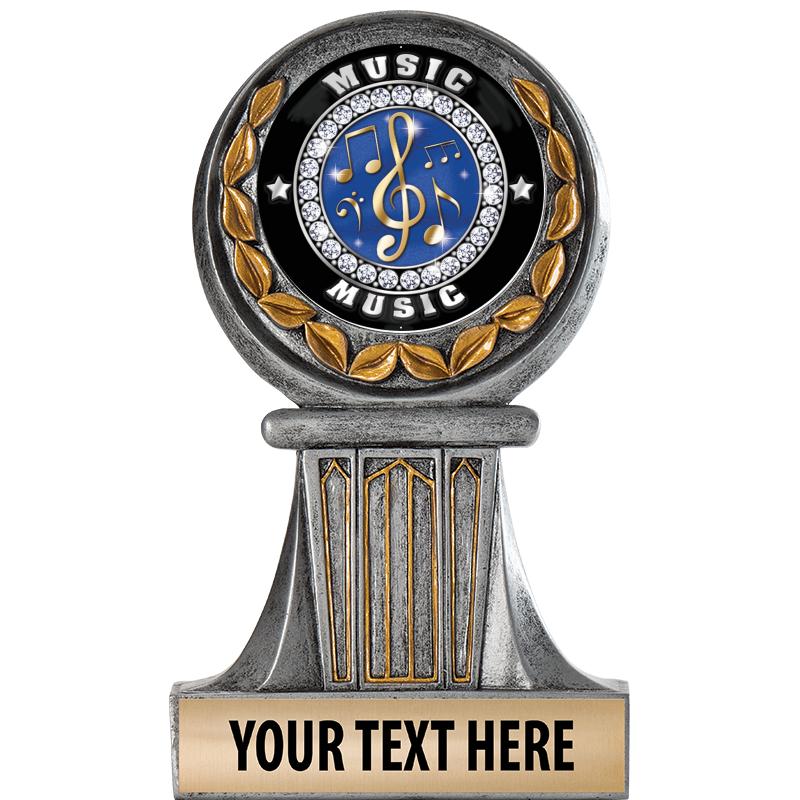 5.5" GRECIAN WREATH RESIN