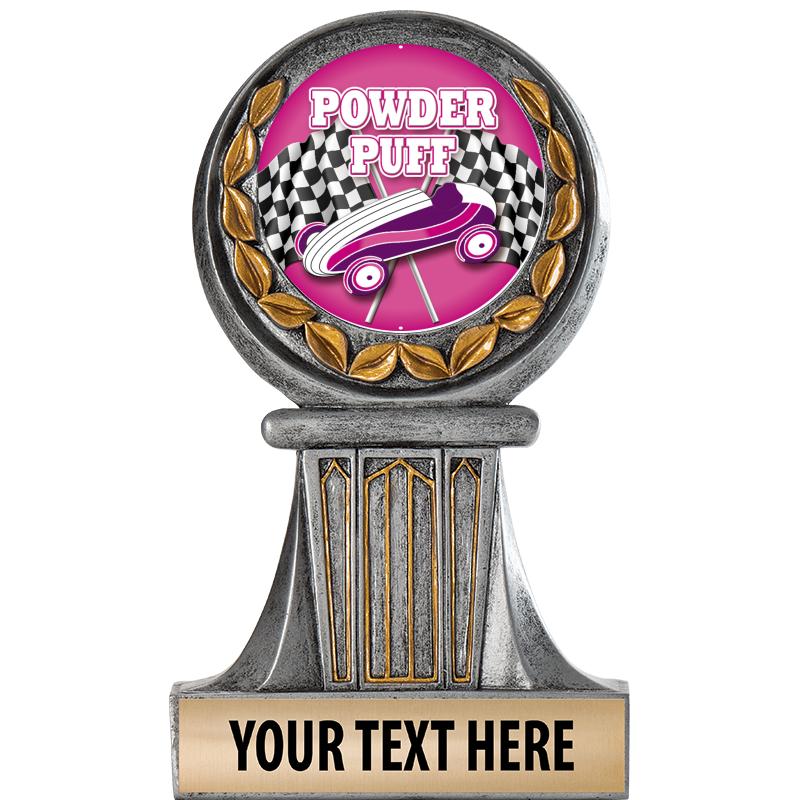 Powder shop puff trophy