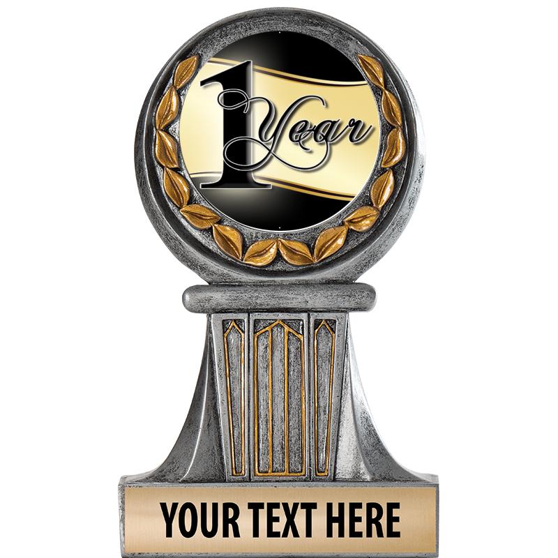 5.5" GRECIAN WREATH RESIN