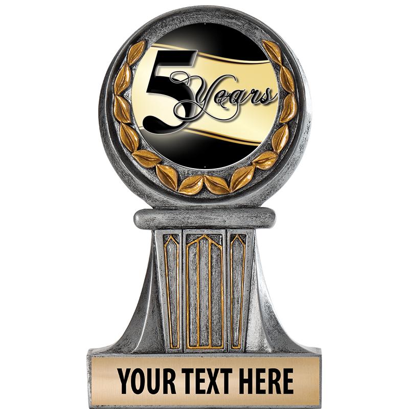 5.5" GRECIAN WREATH RESIN