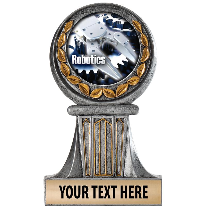 5.5" GRECIAN WREATH RESIN