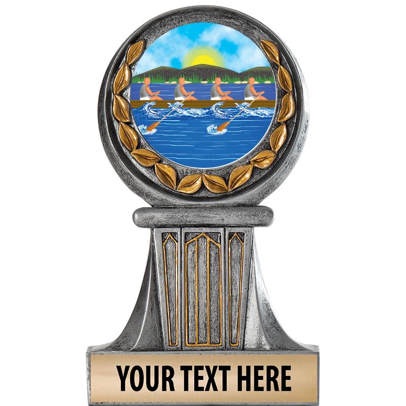 5.5" GRECIAN WREATH RESIN