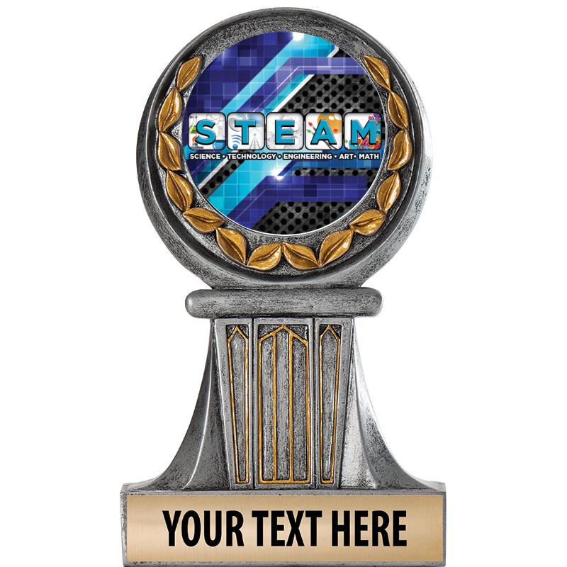 5.5" GRECIAN WREATH RESIN