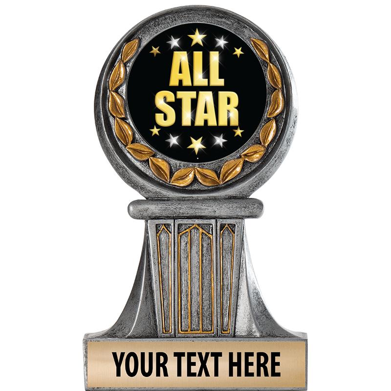 5.5" GRECIAN WREATH RESIN