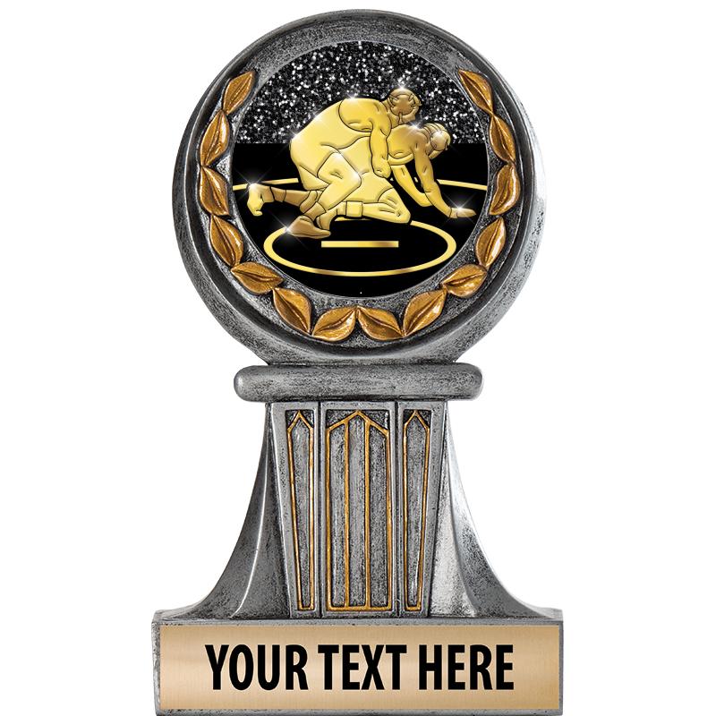 5.5" GRECIAN WREATH RESIN